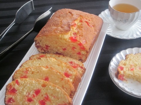 Coconut Cherry Cake_4857