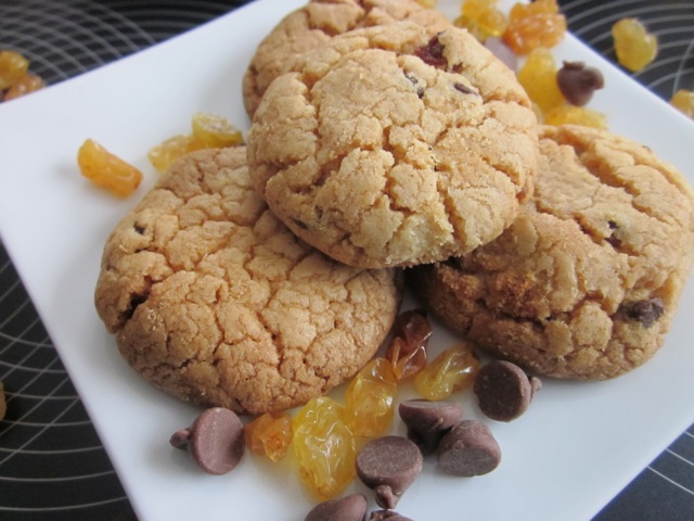Chocolate Chip Sultana Cookies myfavouritepastime.com Choc Chip Sultana Cookies_5779