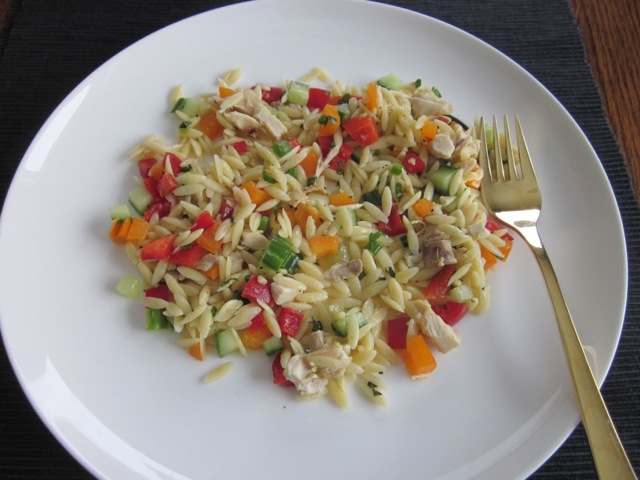 Chicken Orzo Salad myfavouritepastime.com Lemon Orzo Salad_6655