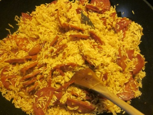 Spicy Sausage Pilau_0185