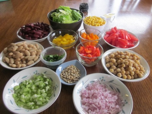 Bean and Vegetable Salad_4023