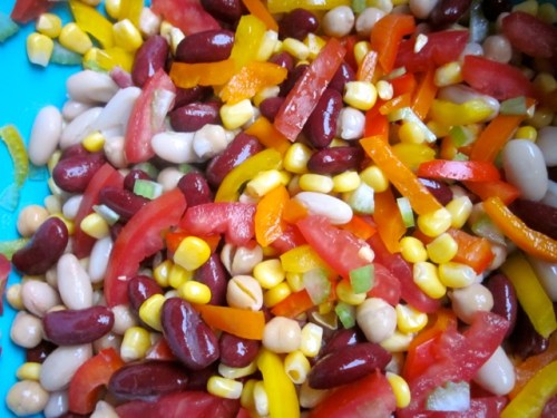Bean and Vegetable Salad_4037