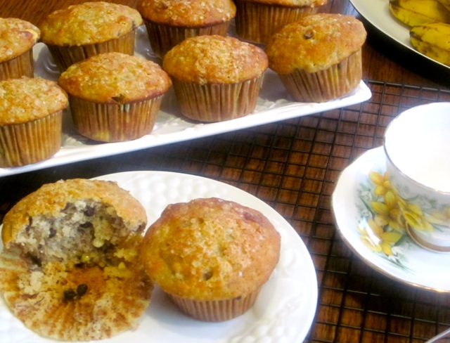 Chocolate Banana Muffins_1408