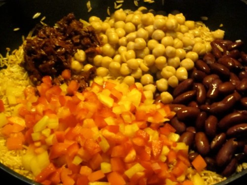 Rice with Beans and Sun-Dried Tomatoes_3805