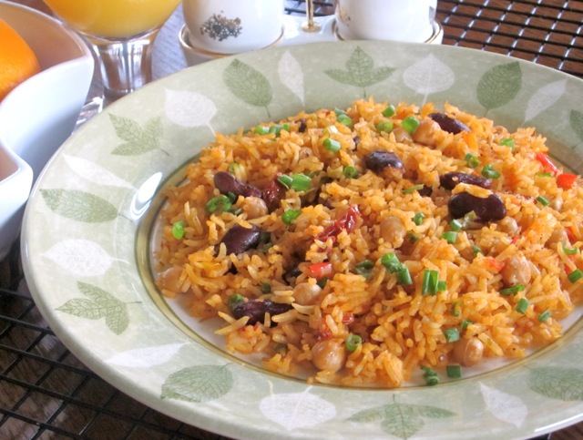 Rice with Beans and Sun-Dried Tomatoes_3958