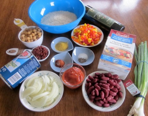 Rice with Beans and Sundried Tomatoes_3784