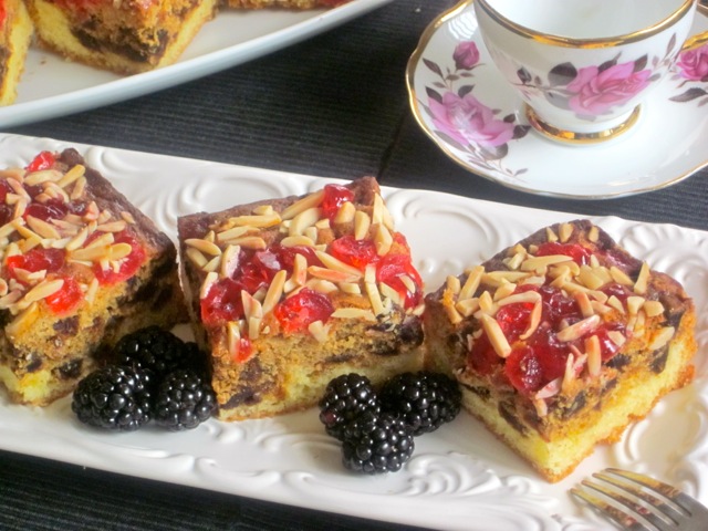 Date Cake with Cherry Almond Topping myfavouritepatime.com_1137