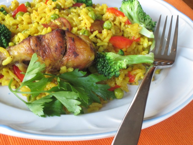 Chicken Paella myfavouritepastime.com_7326