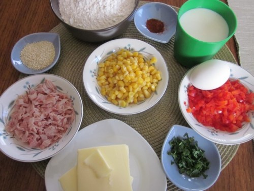 Corn and Ham Muffins myfavouritepastime.com_7269