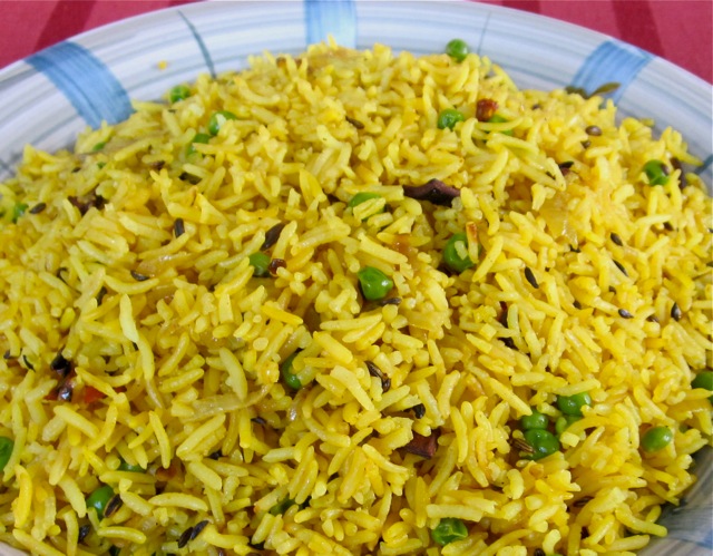 Fried Rice with Fennel Seeds and Peas myfavouritepastime.com_4357_4