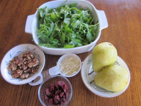 Arugula and Pear Salad myfavouritepastime.com_7984