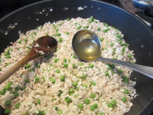 Risotto with White Wine Peas and Parmesan myfavouritepastime.com_0354