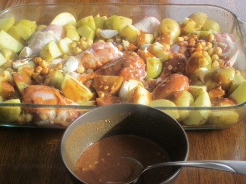 Roasted Chicken with Potatoes and Chickpeas myfavouritepastime.com_9130