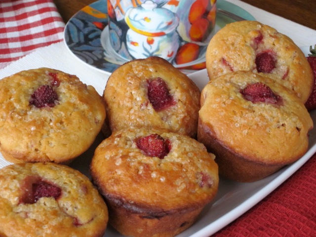 Strawberry and Honey Muffins myfavouritepastime.com_5142
