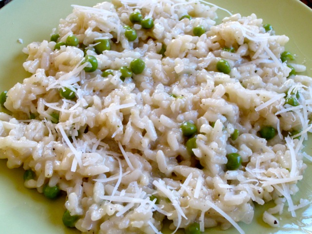Risotto with White Wine Peas and Parmesan myfavouritepastime.com_0369