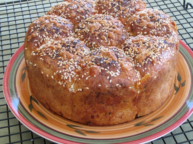Cheese, Basil and Sun-dried Tomato Bread myfavouritepastime.com_1304
