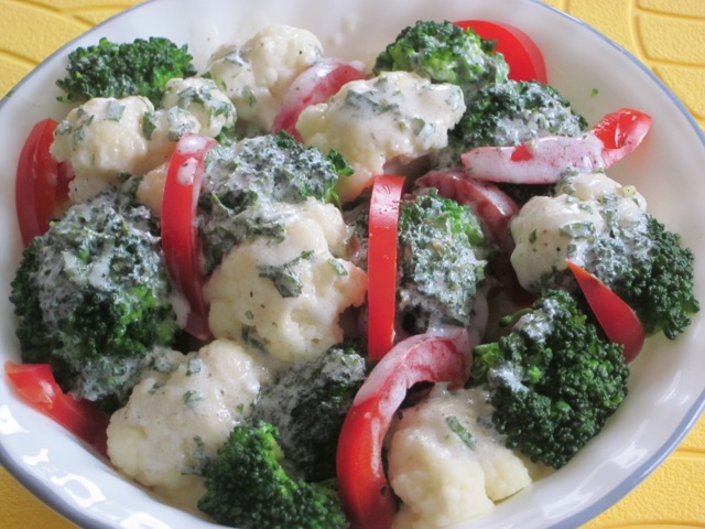 Broccoli and Cauliflower Salad myfavouritepastime.com_1259