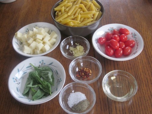 Penne with Tomatoes and Mozzarella myfavouritepastime.com_0694