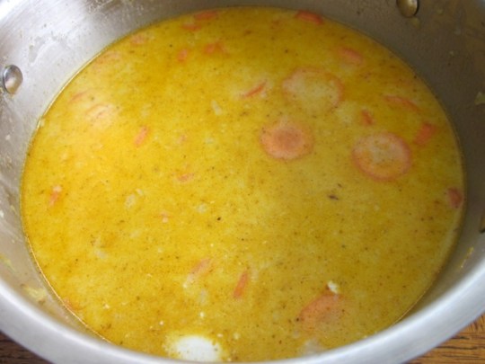 Spicy Carrot Soup with Yoghurt myfavouritepastime.com_2010