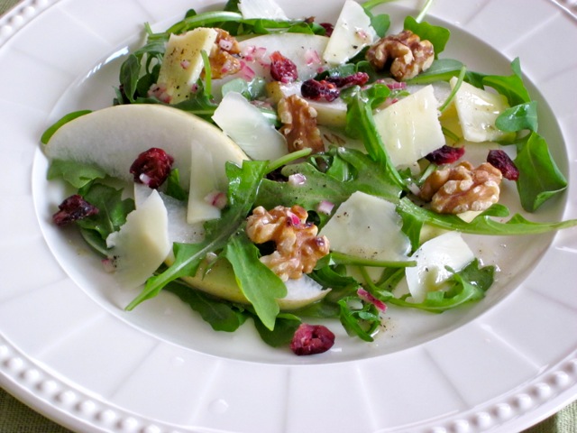 Arugula and Pear Salad myfavouritepastime.com_8704