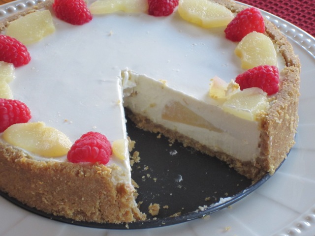 No-Bake Cheese Cake with Pears myfavouritepastime.com_2600