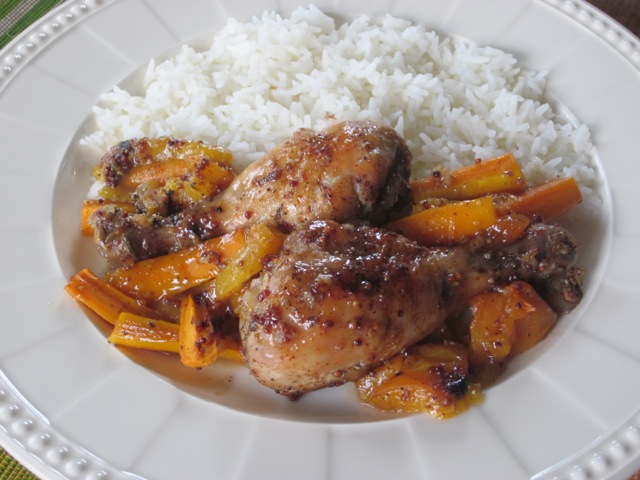 Apricot Honey Glazed Chicken myfavouritepastime.com_3789