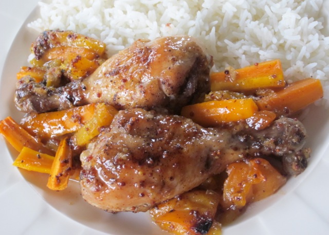 Apricot Honey Glazed Chicken myfavouritepastime.com_3790