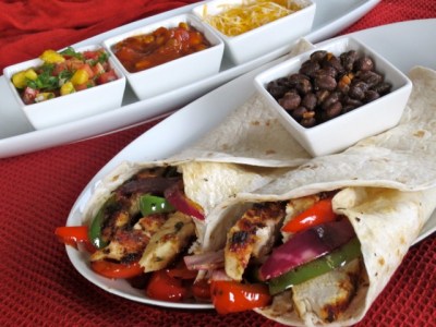 Chicken Fajita myfavouritepastime.com