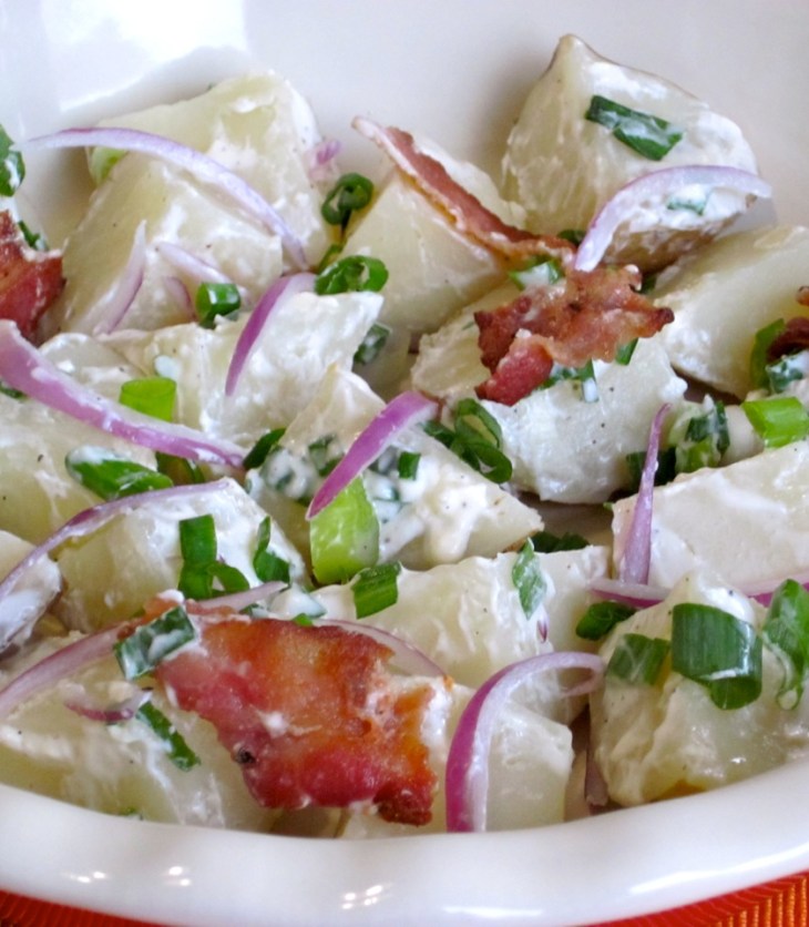 Potato Salad with Bacon myfavouritepastime.com
