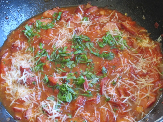 Pasta with Chorizo Sausage myavouritepastime.com_3025