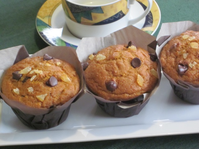 Chocolate Ginger Pumpkin Muffins myfavouritepastime.com_5389