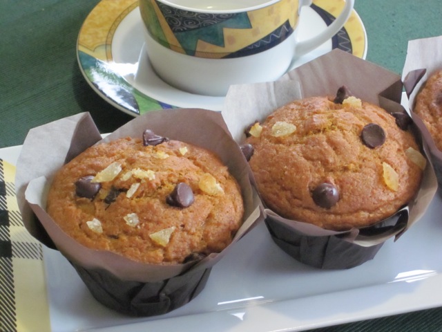 Chocolate Ginger Pumpkin Muffins myfavouritepastime.com_5391