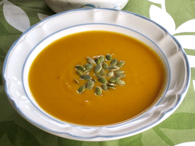Roasted Butternut Squash Carrot & Sweet Potato Soup myfavouritepastime.com_5449