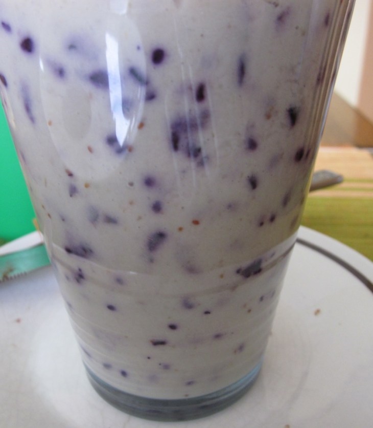 Blueberry Pineapple Cantaloupe Smoothie myfavouritepastime.com
