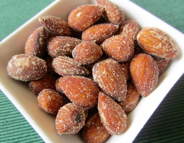 Hickory Smoked Almonds dry roasted and salted