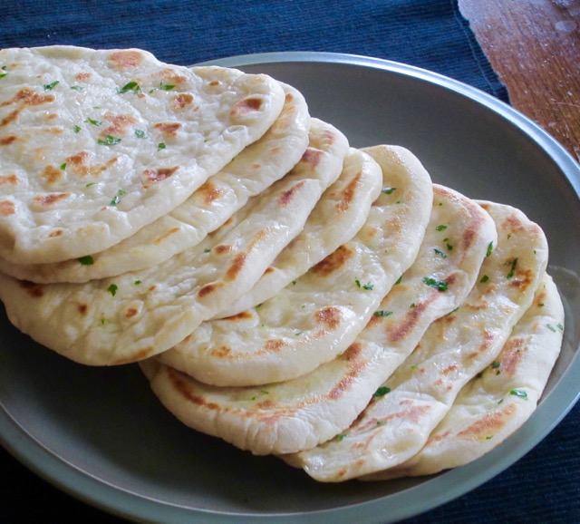 Garlic Naan myfavouritepastime.com