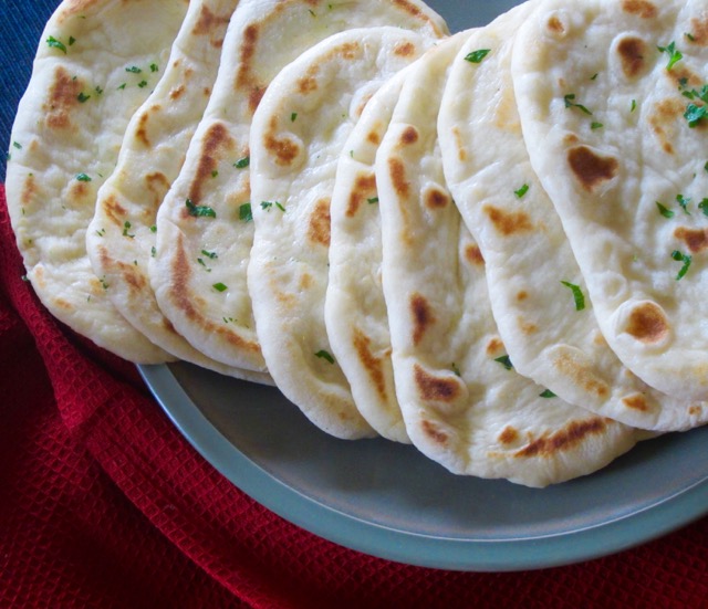 Garlic Naan myfavouritepastime.com