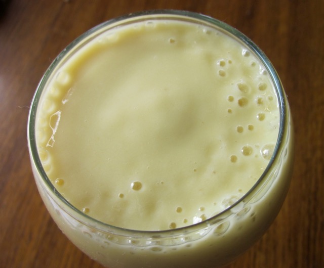 Mango Bnanana Orange and Lime Yoghurt Smoothie myfavouritepastime.com