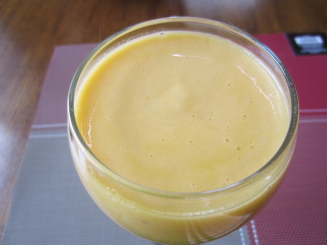 Mango Cantaloupe Orange Yoghurt Smoothie myfavouritepastime.com Mango Cantaloupe Orange Yoghurt Smoothie myfavouritepastime.com