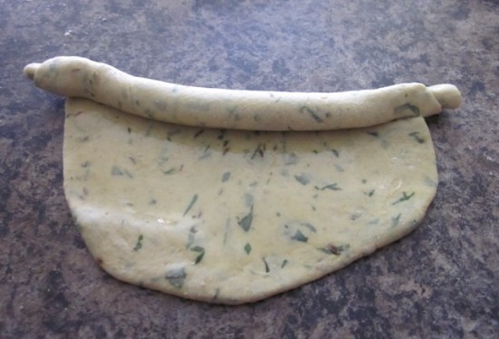 Spinach Flatbread myfavouritepastime.com