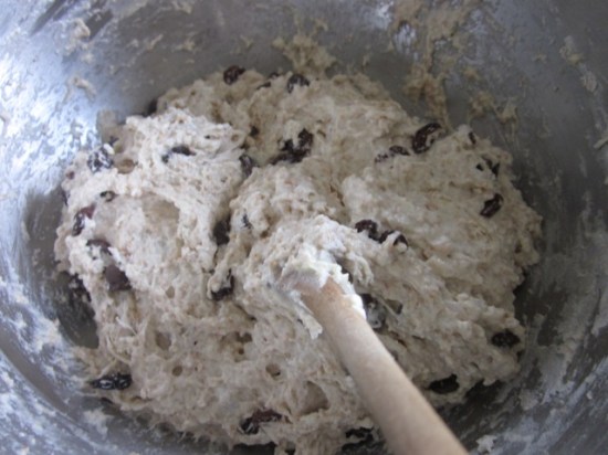 Quick Bread with Chocolate Chips and Raisins myfavouritepastime.com