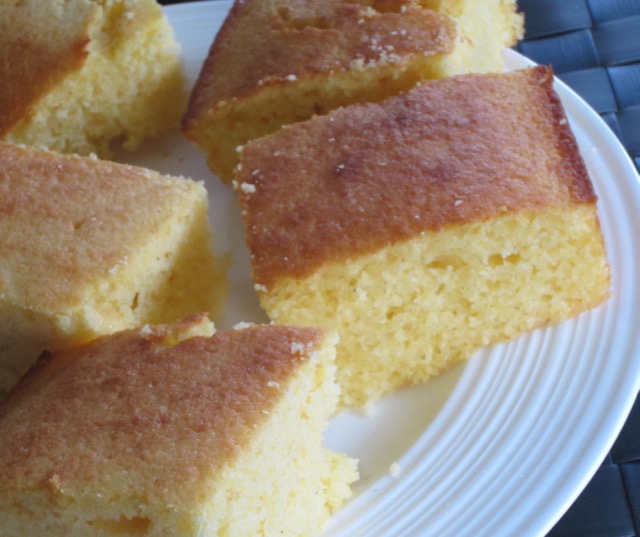 Sweet Cornbread with Buttermilk myfavouritepastime.com