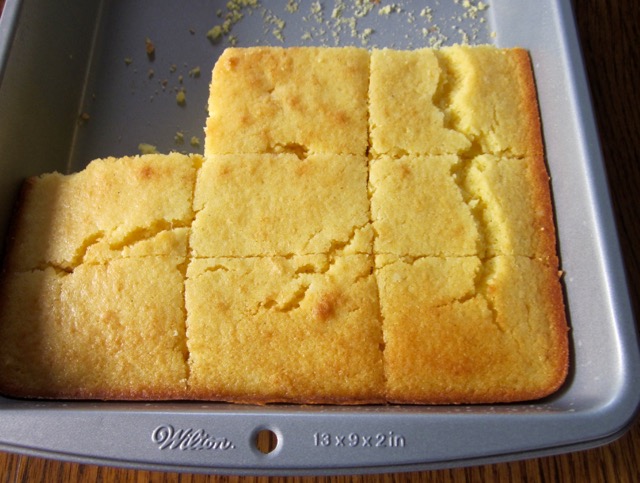 Sweet Cornbread with Buttermilk myfavouritepastime.com