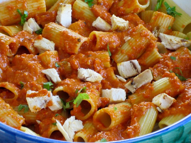 Catalonian Rigatoni Salad myfavouritepastime.com