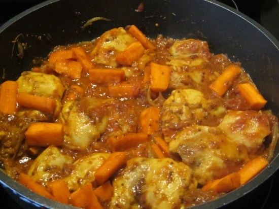 Spicy Mustard Chicken myfavouritepastime.com