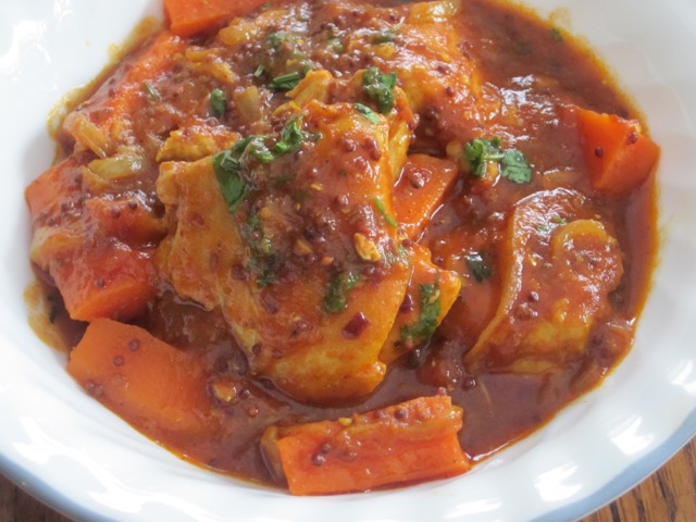 Spicy Mustard Chicken myfavouritepastime.com