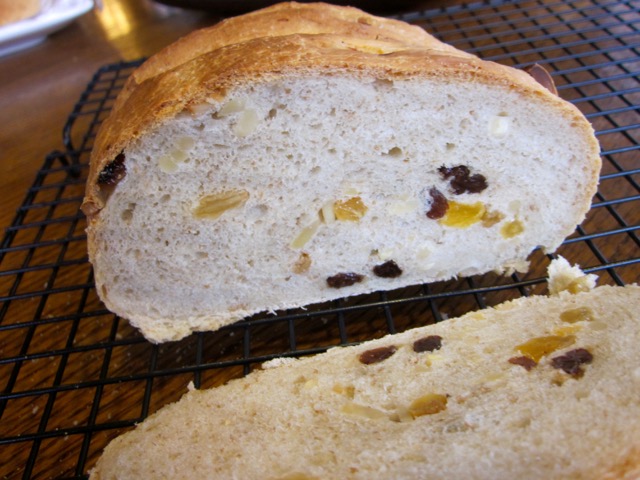 Almond and Sultana Bread myfavouritepastime.com