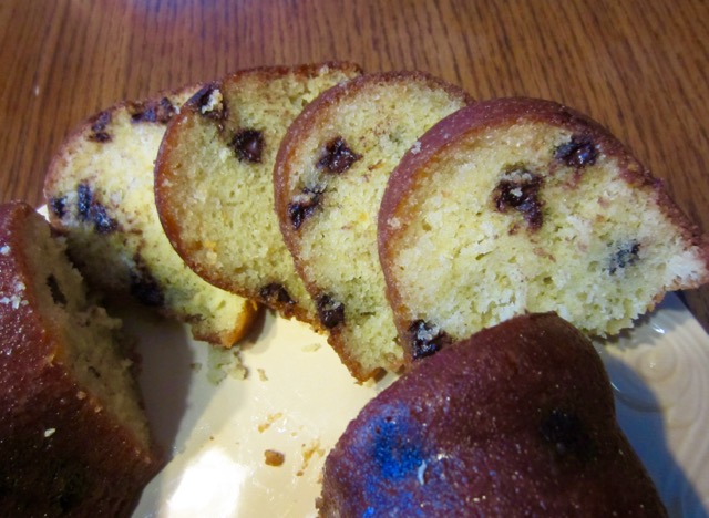 Chocolate Chip Orange Cake myfavouritepastime.com Chocolate Chip orange Cake myfavouritepastime.com