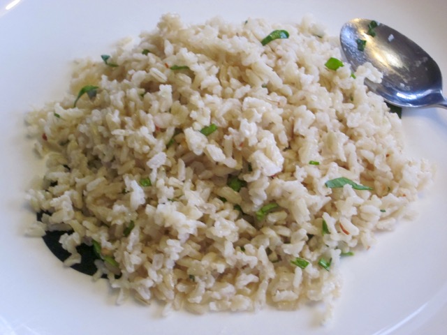 Coconut Scented Brown Rice myfavouritepastime.com