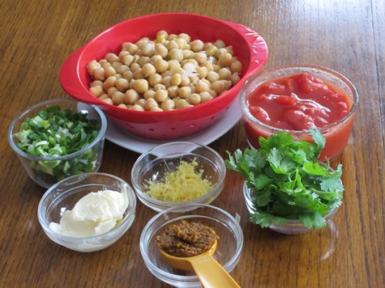 Spicy Chickpeas myfavouritepastime.com